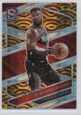 2023 Panini Spectra International Red & Yellow Prizm /49 DeAndre Ayton #51 5h8