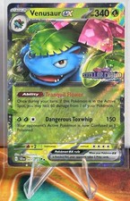 Venusaur ex (Stellar Crown Stamp) 001/142 Miscellaneous Cards
