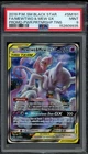 Pokemon PSA 9 Mewtwo & Mew GX Tag Team SM191 Sun & Moon Promo Card Mint
