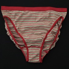NEW Victoria's Secret VTG 100 Cotton Signature Hi Cut Brief Panty XL X-LARGE