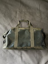 Rains Weekend/Duffle Bag In Navy Metallic Material (waterproof, PVC)