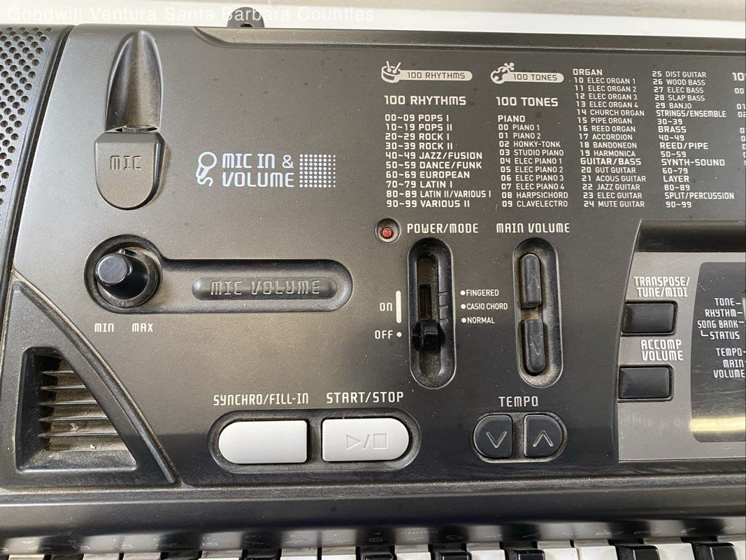 Casio CTK-700 100 Song Bank 61-Key Electronic Keyboard - Read | eBay