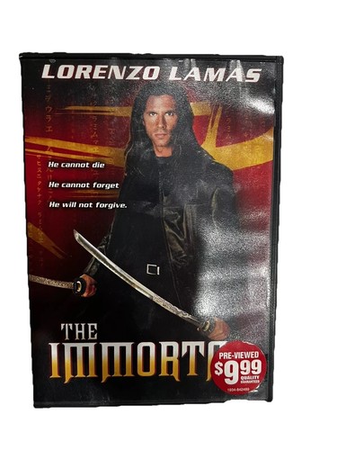The Immortal (DVD) Lorenzo Lamas , RARE, Good Condition, Blockbuster,