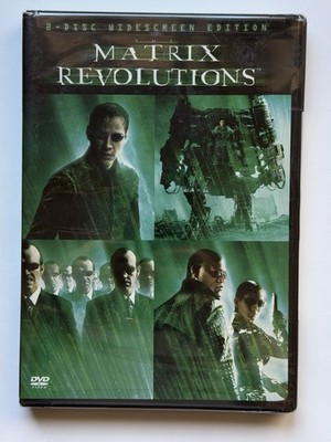 Matrix Revolutions Widescreen DVD 2-Disc Set New Factory Sealed