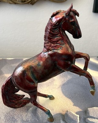 Breyer Trad. #1817 LIGHTNING RIDGE Decorator Black Opal Desatado Stallion - EXC