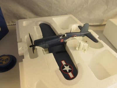 Franklin Mint 1/48 F4U Corsair Black Sheep Pappy Boyington VMF-214 B11B810 - MIB