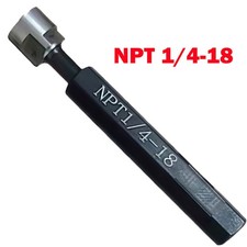 1Pc Bearing Steel NPT 1/4-18 Taper Pipe Plug Thread Gage Gauge NPT 1/4 USA
