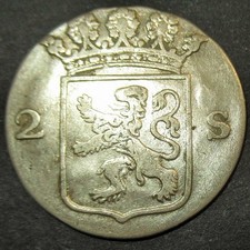 Certificate Authenticity 1730-90 Dutch Colonial New York Silver Lion Dime Hollan