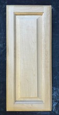 Unfinished Solid Maple Traditional Raised Panel Cabinet Door 9 1/2" x 27 1/2"