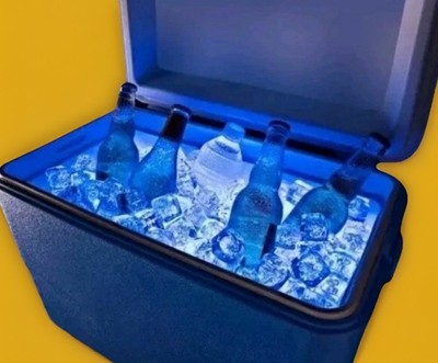 SUBMERSIBLE Blue LED String Lights Cooler Coolerbrightz Waterproof Lights.  NEW!