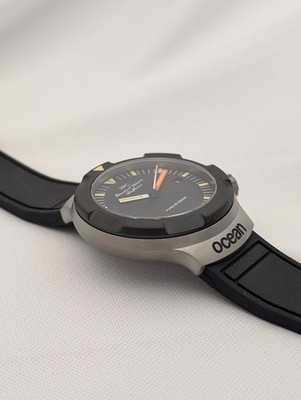 TITANIUM  BUND DIVE WATCH HOMAGE TO PD OCEAN 2000 bundeswehr diver