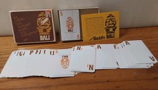 Bali Card Game 1975 Aladdin 2 Decks 1 Sealed Complete Ultimate Card/Word Game