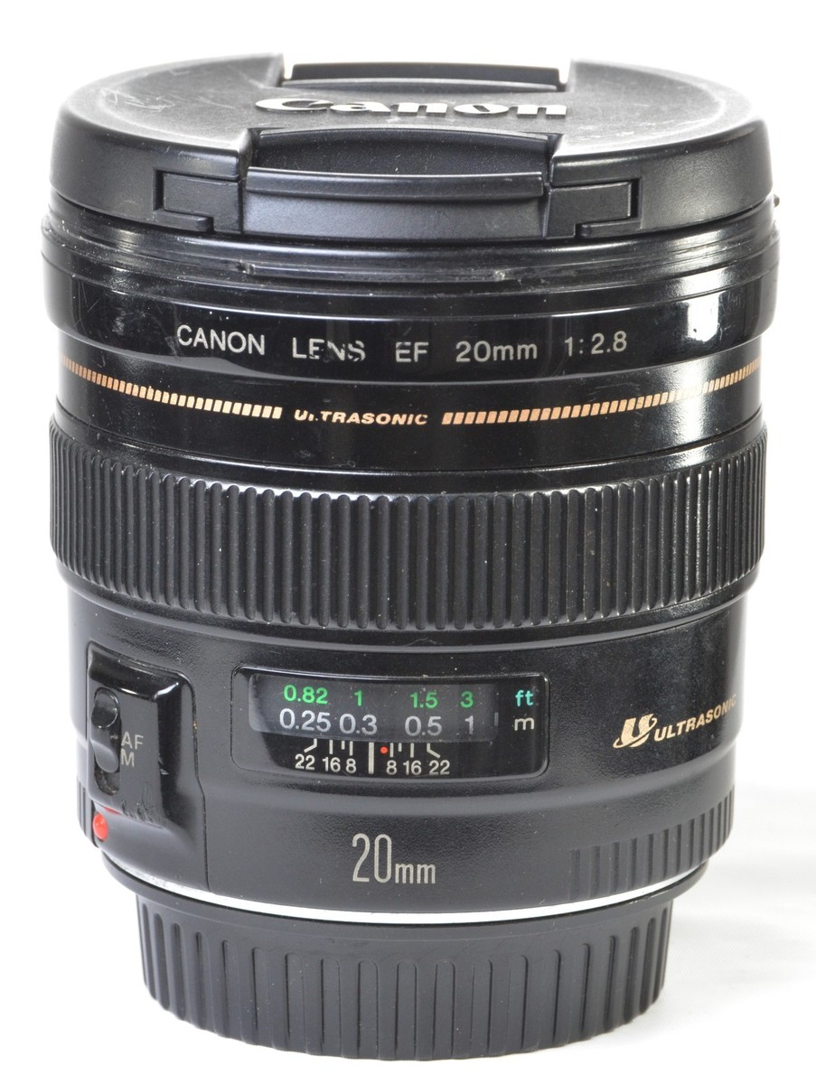 Canon EF 20mm f/2.8 USM Ultra-Wide-Angle Prime Lens-Excellent