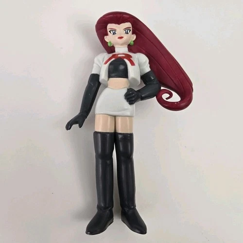 Vintage 1998 TOMY Pokemon Jessie Team Rocket CGTSJ Figure Authentic Nintendo