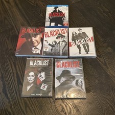 The Blacklist: Complete Seasons 1-6 DVD NEW  SEALED EXCEPT S1 IS BLU-RAY 