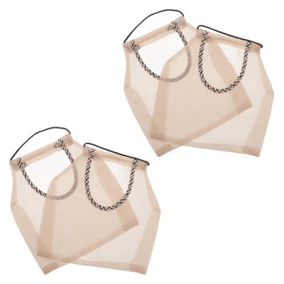 4 Pcs Obst Und Gemüsebeutel Hanging Mesh Storage Bags Hängende Einkaufstüten