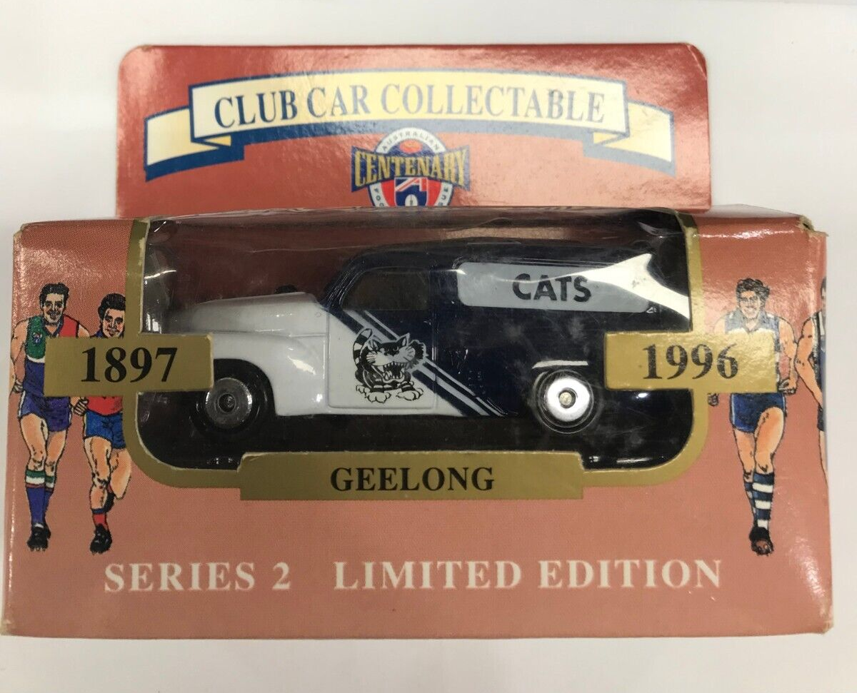 LIMITED EDITION MATCHBOX AFL CLUB CAR COLLECTABLE + CONVOYGEELONG x 3