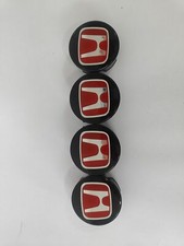 For 58mm 2 14 Honda Civic Fit Set Of 4 Jdm Red H Wheel Center Caps Hubs Cover For 58mm 2 14 Honda Civic Fit Set Of 4 Jdm Red H Wheel Center Caps Hubs Cover