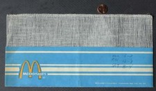 1960-70 Era McDonald's Grounded Arches logo mesh paper hat EARLY VINTAGE COOL-
