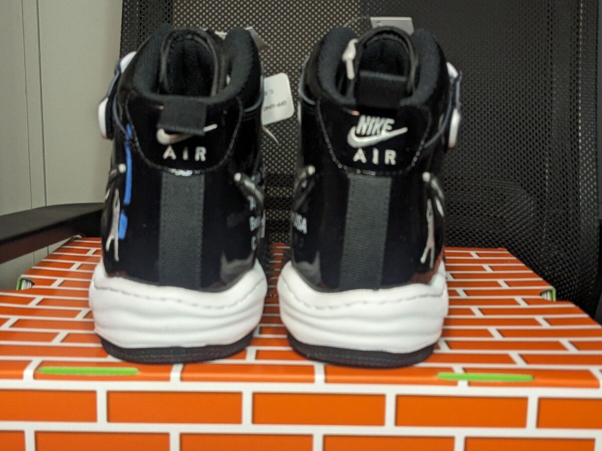 Size 12.5 - Nike Air Force 1 Mid x Off-White Sheed Black Size 12.5 - Nike Air Force 1 Mid x Off-White Sheed Black