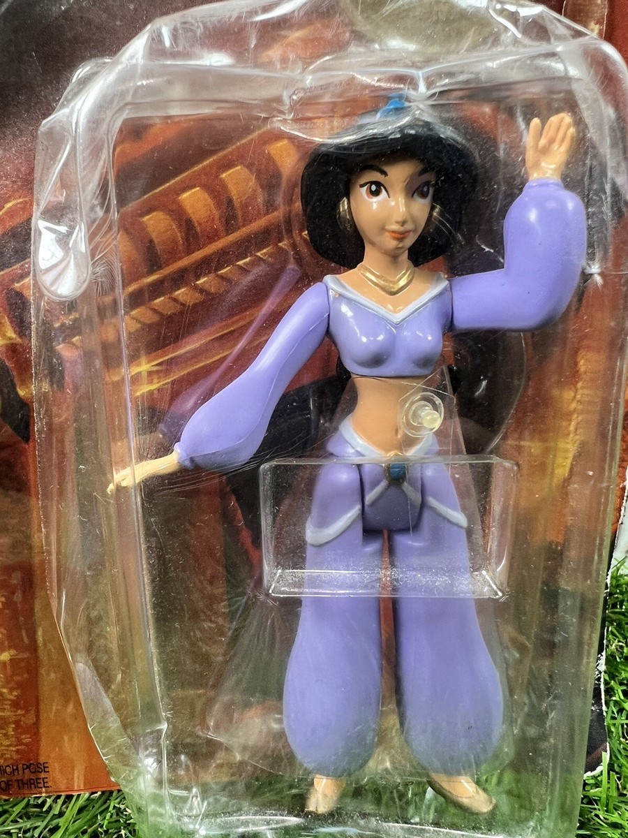 Vintage Disney Aladdin Princess Jamine Figure W/ Accessories By
