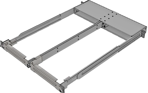 HPE/Mellanox MTEF-KIT-D Rack installation kit for SN2100/SN2010 series