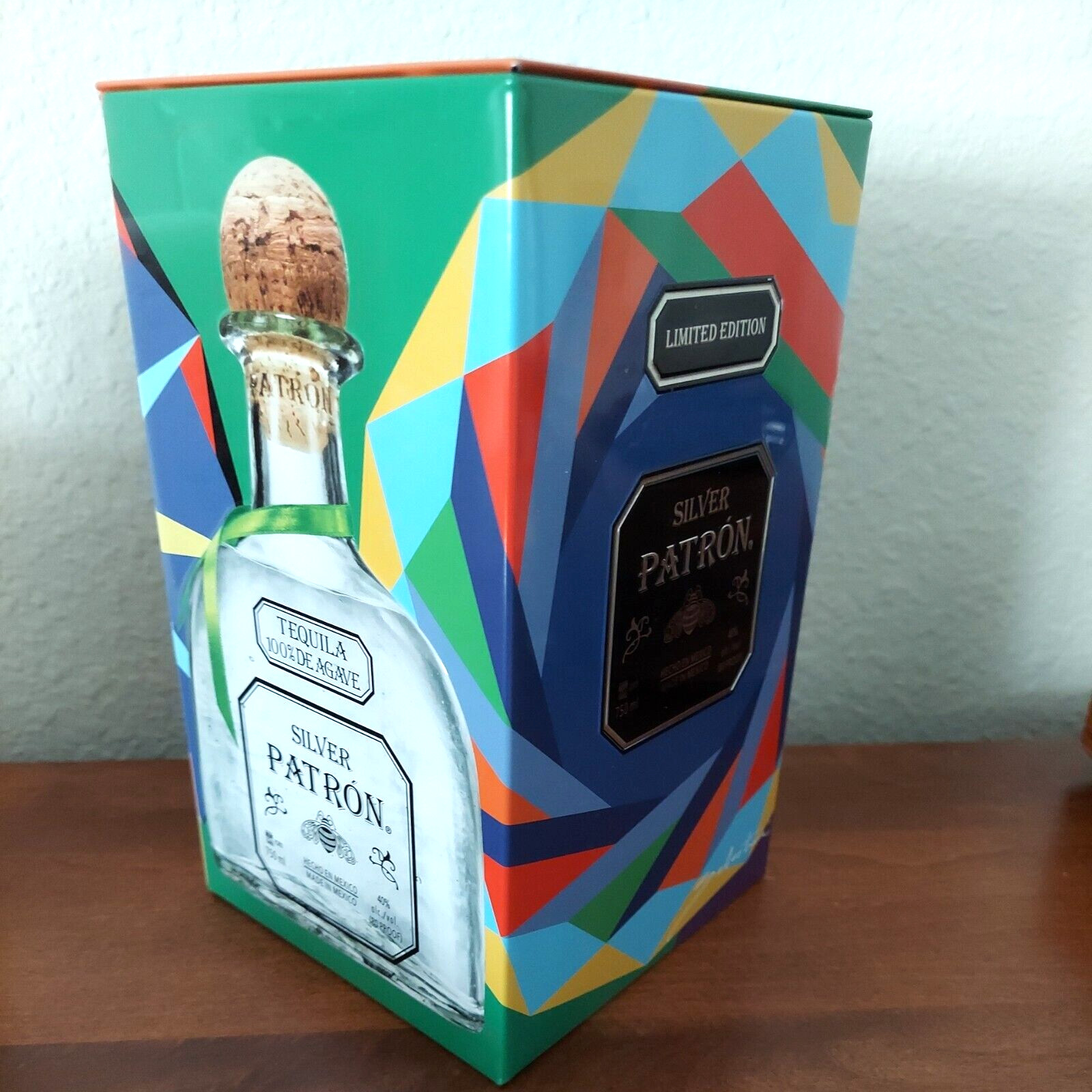 2022 Mexican Heritage Tin Silver PATRON Tequila Limited Edition Empty ...