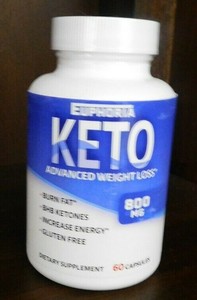 Euphoria Keto Advanced Weight Loss 800 mg (60 Capsules ...
