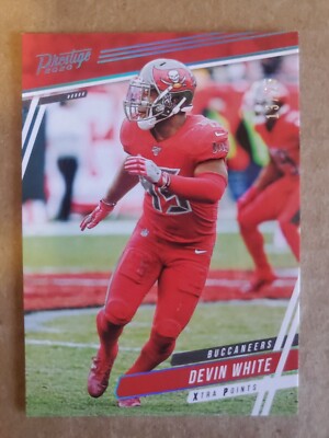 2020 Prestige Devin White Xtra Points Light Blue /25 #44 Texans !!