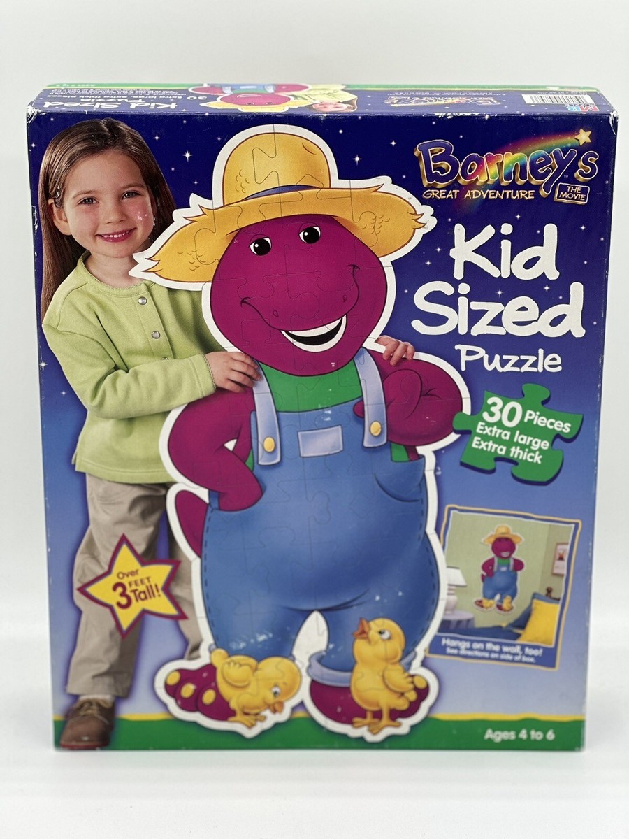 Barneys Great Adventure The Movie Kid Sized Puzzle 3 Feet 30