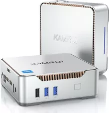 KAMRUI Refurbished 4K Mini PC Intel N95 16GB DDR4 RAM 512GB M.2 SSD ROM WIFI 5