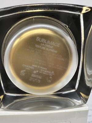 NEW CHANEL SUBLIMAGE LA CREME TEXTURE SUPREME 1.7oz/50g NEW WHITE