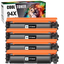 4PK CF294X Toner Compatible For HP 94X LaserJet Pro M118dw MFP M148dw M148fdw