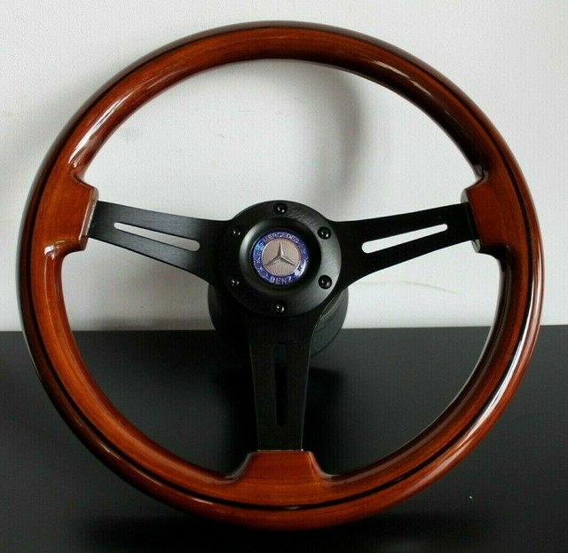 Steering Wheel Mercedes Benz Wood G W463 W123 W124 W126 W201 R107 SL