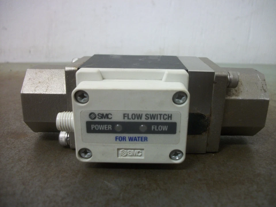 SMC REMOTE SENSOR DIGITAL FLOW SWITCH FOR WATER PF3W540-N06-1T-GR - Image 4 of 4