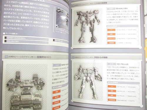 ARMORED CORE 4 Official Operation Guide Sony PS3 Book 2007 Japan EB47 - Picture 7 of 10