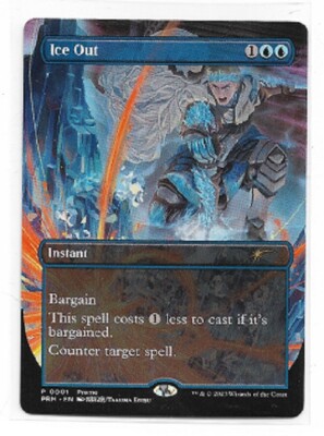 MTG magic cards 1x Ice Out - borderless anime promo Wilds of Eldraine Unique & M | eBay MTG magic cards 1x Ice Out - borderless anime promo Wilds of Eldraine Unique & M | eBay