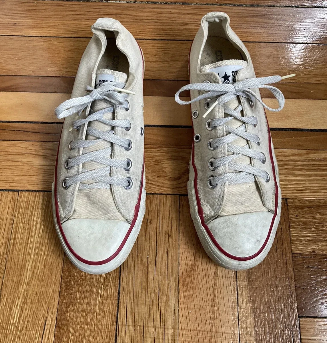 Vintage 80s 90s Converse All Star Chuck Taylor Low Made In USA