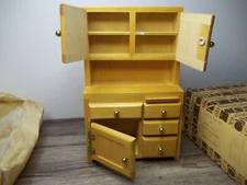 doll house furniture Concord Miniatures bakers' cabinet in original box      Z54