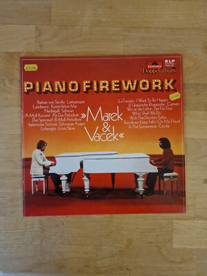 Marek und Vacek - Piano Firework - Vinyl LP 