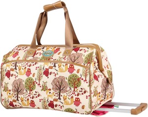 cute duffle bag with wheels