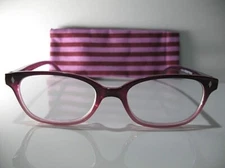 Foster Grant Womens Carmen Purple Reading Glasses 