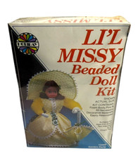 Vintage Li  L Missy Beaded Doll Kit-13399 Garden Party New Old Stock Sealed