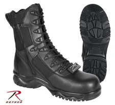 Rothco Forced Entry Tactical Boot With Side Zipper & Composite Toe - 8"