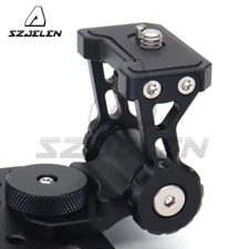 Field Monitor Mount Monitor Holder Swivel and Tilt Adjustable with 1/4" 3/8" 