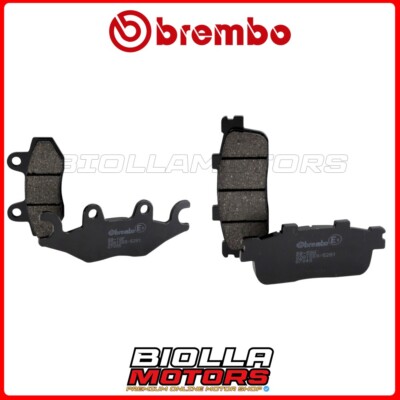 BREMBO BRAKE PAD KIT TGB X-MOTION 250 2009 FRONT + REAR [- -] 