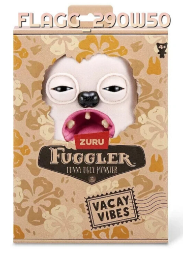 VACAY Vibes HEDGE GROG 9" Funny Ugly Monster Plush ZURU New ***READ***