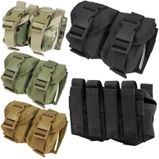 Condor MA14 Tactical Double Shell Utility Tool Nylon Closed Top Buckle Pouch