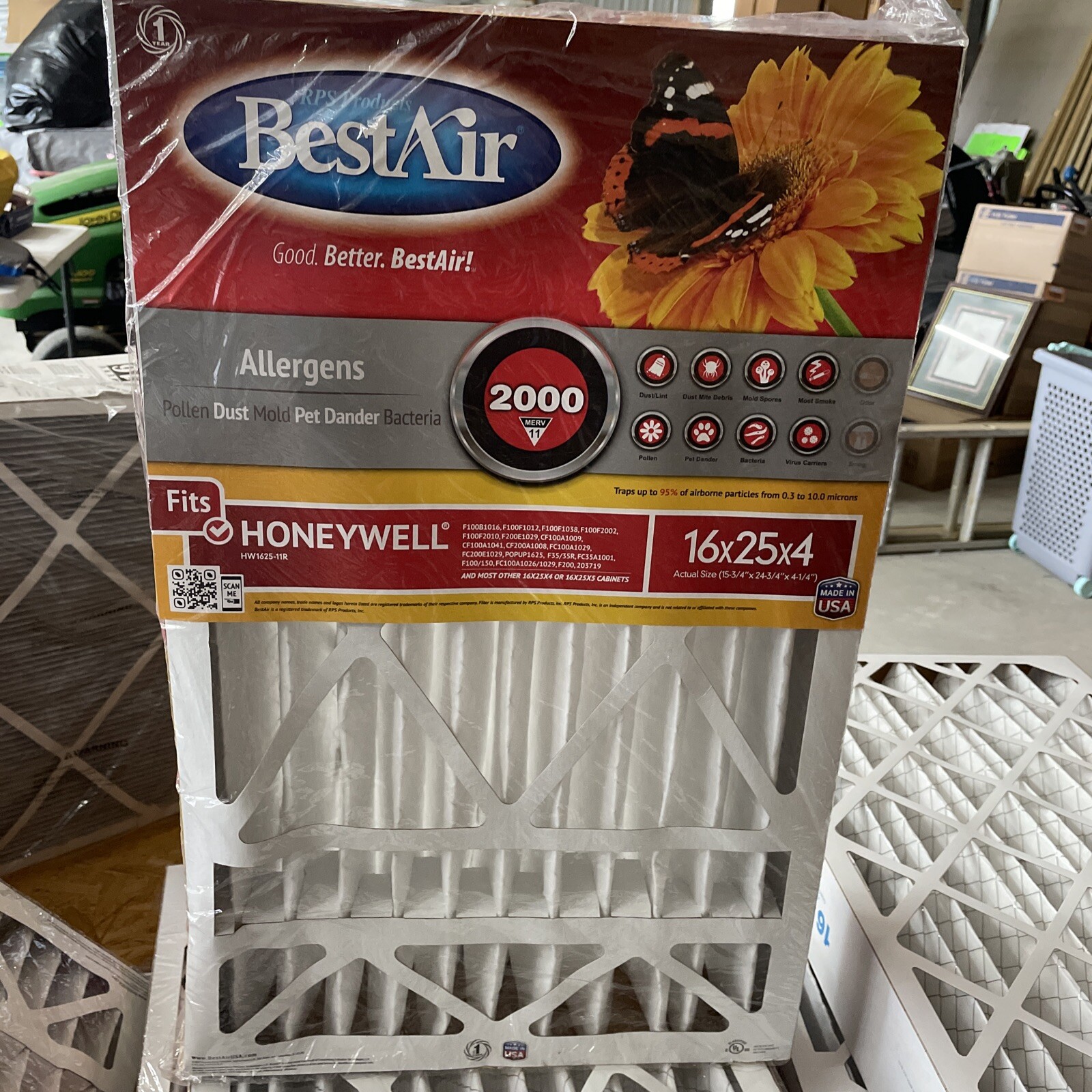 bestair-hw1625-11r-3-pack-16-x-25-x-4-in-11-merv-pleated-air-filter