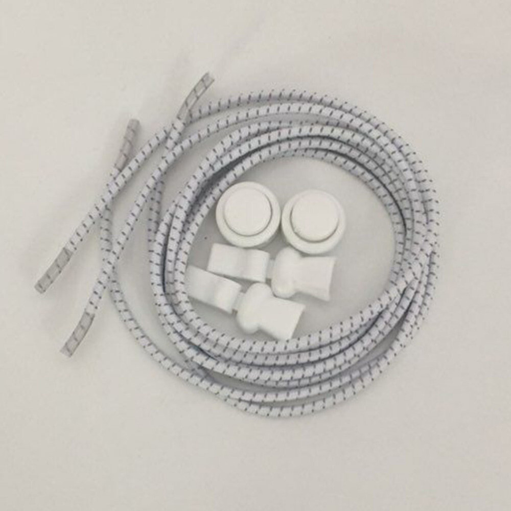 APL Lacci Riflettenti Corsa Notturna Lavoro Sportivi Elasticizzati per Sneakers